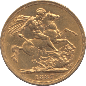 1887 GOLD SOVEREIGN ( GVF ) SYDNEY MINT - Sovereign - Cambridgeshire Coins