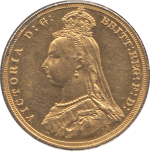 1887 GOLD SOVEREIGN ( UNC ) REF 1 - Sovereign - Cambridgeshire Coins