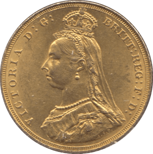 1887 GOLD SOVEREIGN ( UNC ) REF 2 - Sovereign - Cambridgeshire Coins