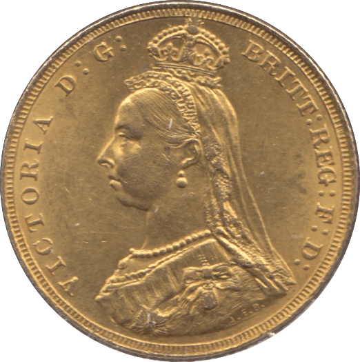 1887 GOLD SOVEREIGN ( UNC ) REF 2 - Sovereign - Cambridgeshire Coins