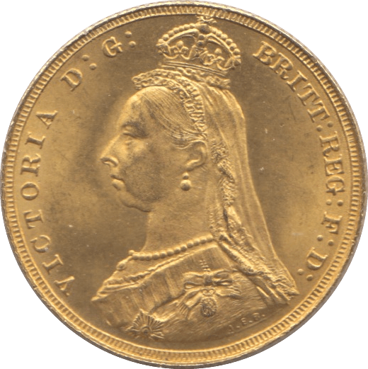 1887 GOLD SOVEREIGN ( UNC ) REF 3 - Sovereign - Cambridgeshire Coins