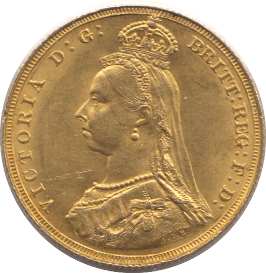 1887 GOLD SOVEREIGN ( UNC ) - Sovereign - Cambridgeshire Coins