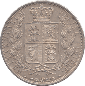 1887 HALFCROWN ( AUNC ) 2 - Halfcrown - Cambridgeshire Coins