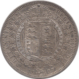 1887 HALFCROWN ( AUNC ) - Halfcrown - Cambridgeshire Coins