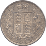 1887 HALFCROWN ( AUNC ) - Halfcrown - Cambridgeshire Coins
