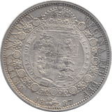 1887 HALFCROWN ( EF ) 18 - HALFCROWN - Cambridgeshire Coins