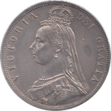 1887 HALFCROWN ( EF ) 7 - Halfcrown - Cambridgeshire Coins