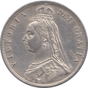 1887 HALFCROWN ( EF ) - HALFCROWN - Cambridgeshire Coins