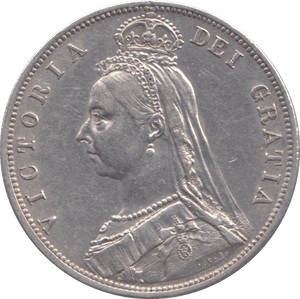 1887 HALFCROWN ( EF ) - HALFCROWN - Cambridgeshire Coins