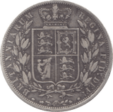 1887 HALFCROWN ( FINE ) - Halfcrown - Cambridgeshire Coins