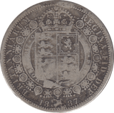 1887 HALFCROWN (NF) 6 - Halfcrown - Cambridgeshire Coins