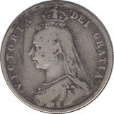 1887 HALFCROWN (NF) 6 - Halfcrown - Cambridgeshire Coins