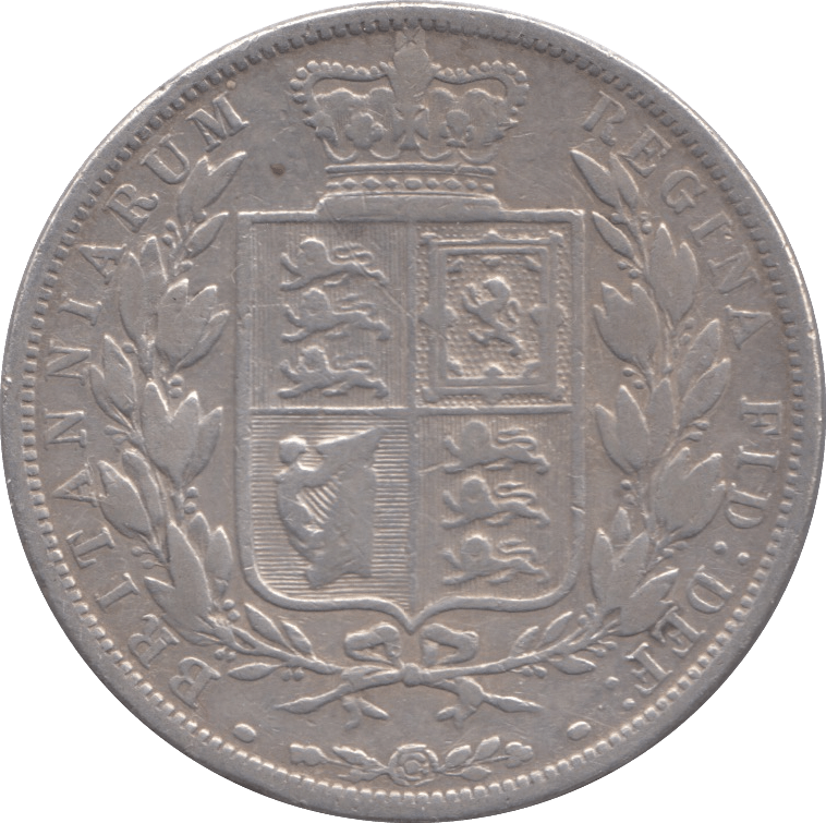 1887 HALFCROWN ( NF ) - HALFCROWN - Cambridgeshire Coins