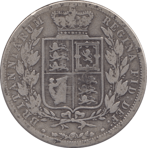 1887 HALFCROWN (NF) - Halfcrown - Cambridgeshire Coins