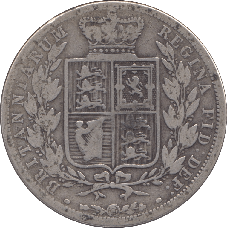 1887 HALFCROWN (NF) - Halfcrown - Cambridgeshire Coins