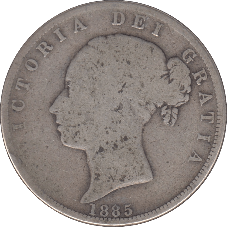 1887 HALFCROWN (NF) - Halfcrown - Cambridgeshire Coins