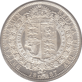 1887 HALFCROWN ( UNC ) 6 - Halfcrown - Cambridgeshire Coins