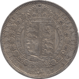 1887 HALFCROWN ( VF ) 4 - Halfcrown - Cambridgeshire Coins
