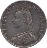 1887 HALFCROWN ( VF ) - Halfcrown - Cambridgeshire Coins