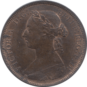 1887 HALFPENNY ( AUNC ) 23 - Halfpenny - Cambridgeshire Coins