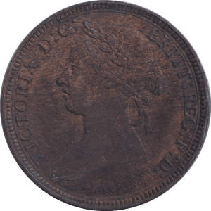 1887 HALFPENNY ( AUNC ) - Halfpenny - Cambridgeshire Coins