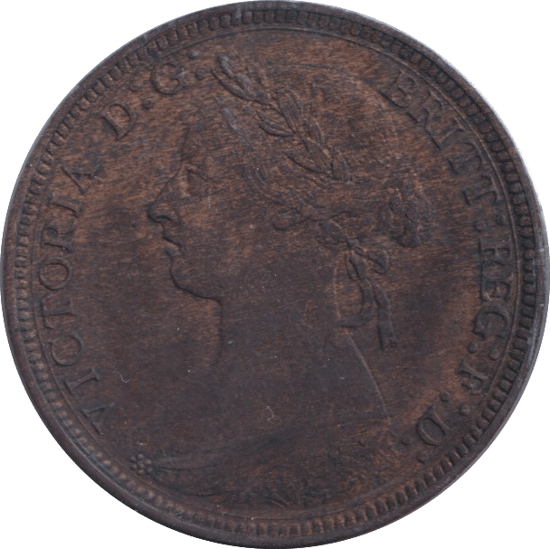 1887 HALFPENNY ( AUNC ) - Halfpenny - Cambridgeshire Coins