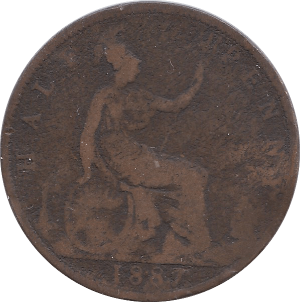 1887 HALFPENNY ( FAIR ) - Halfpenny - Cambridgeshire Coins