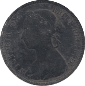 1887 HALFPENNY ( FINE ) - Halfpenny - Cambridgeshire Coins