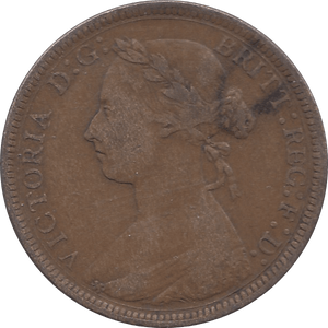 1887 HALFPENNY ( GF ) - Halfpenny - Cambridgeshire Coins