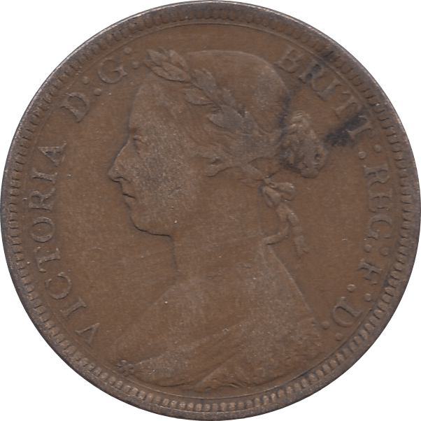 1887 HALFPENNY ( GF ) - Halfpenny - Cambridgeshire Coins