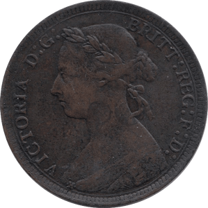 1887 HALFPENNY ( GVF ) 5 - Halfpenny - Cambridgeshire Coins