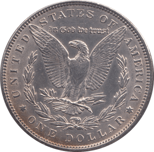 1887 MORGAN DOLLAR USA - SILVER WORLD COINS - Cambridgeshire Coins