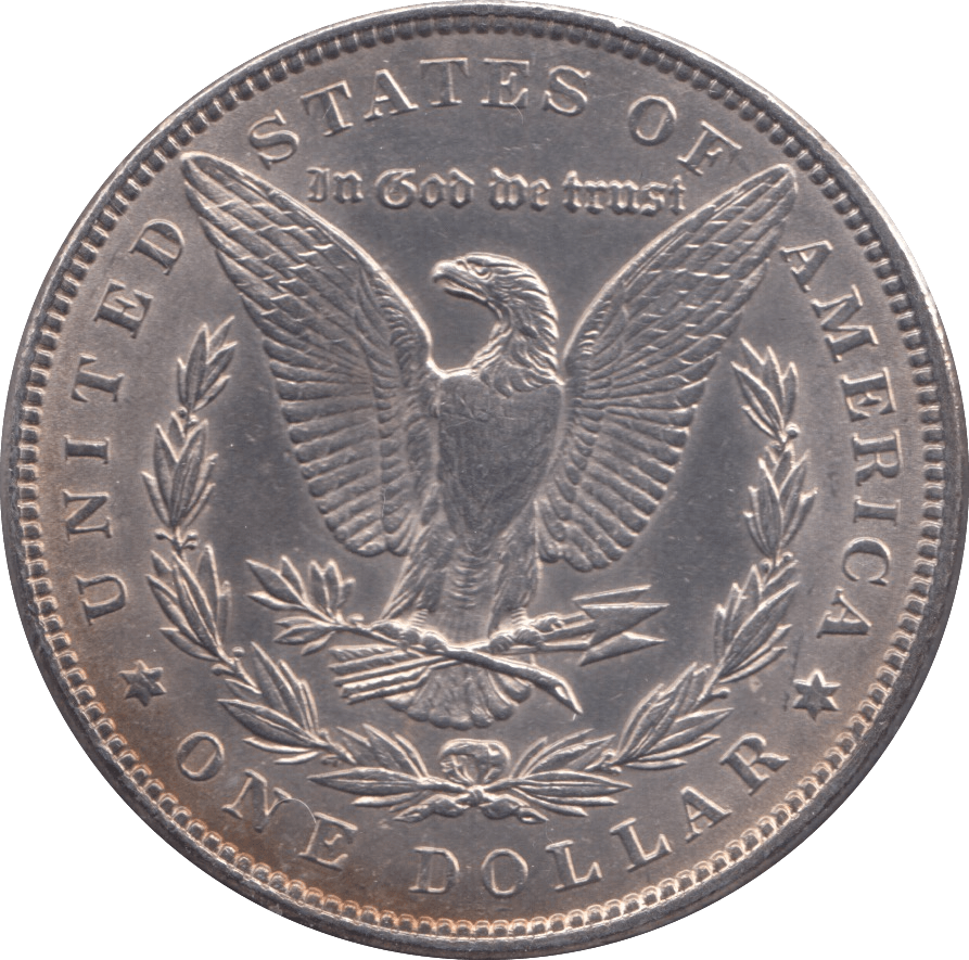 1887 MORGAN DOLLAR USA - SILVER WORLD COINS - Cambridgeshire Coins