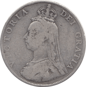 1887 ONE FLORIN ( FAIR ) - Florin - Cambridgeshire Coins
