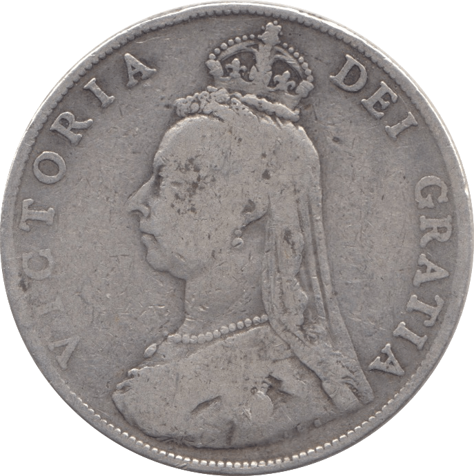 1887 ONE FLORIN ( FAIR ) - Florin - Cambridgeshire Coins
