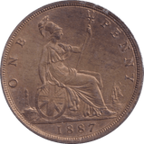 1887 PENNY ( BU ) - Penny - Cambridgeshire Coins
