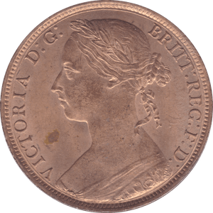 1887 PENNY ( BU ) - Penny - Cambridgeshire Coins