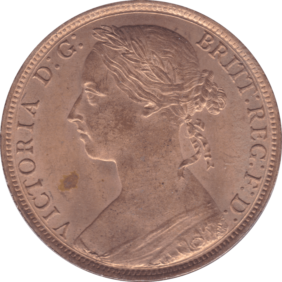 1887 PENNY ( BU ) - Penny - Cambridgeshire Coins