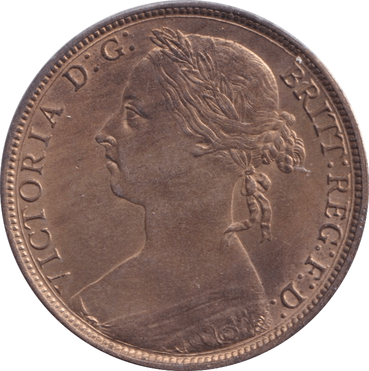 1887 PENNY ( BU ) - Penny - Cambridgeshire Coins