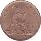 1887 PENNY ( BU ) - Penny - Cambridgeshire Coins