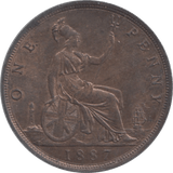 1887 PENNY ( UNC ) - Penny - Cambridgeshire Coins