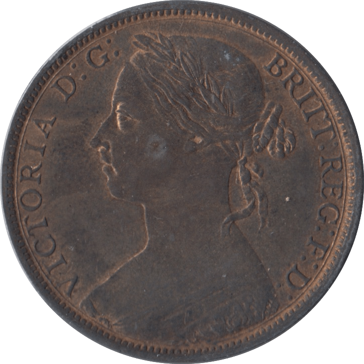 1887 PENNY ( UNC ) - Penny - Cambridgeshire Coins