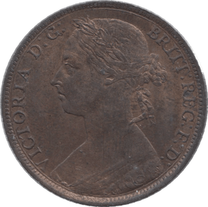 1887 PENNY ( UNC ) - Penny - Cambridgeshire Coins