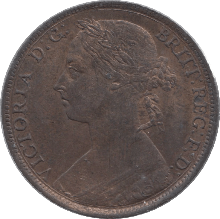 1887 PENNY ( UNC ) - Penny - Cambridgeshire Coins