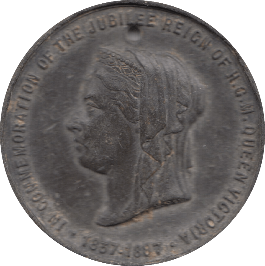 1887 QUEEN VICTORIA JUBILEE MEDALLION 3 - MEDALLIONS - Cambridgeshire Coins