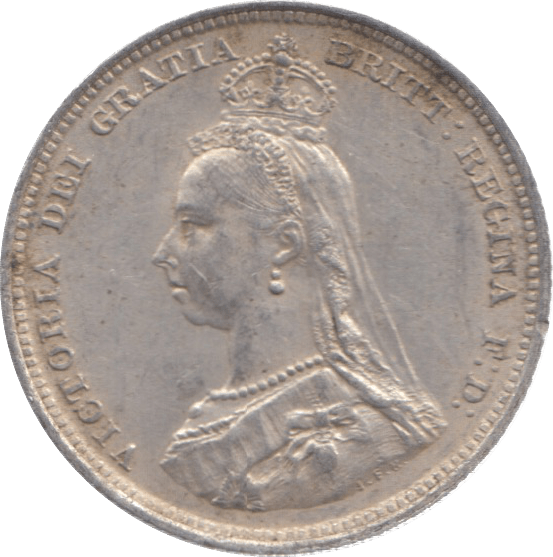 1887 SHILLING ( AUNC ) 14 - Shilling - Cambridgeshire Coins