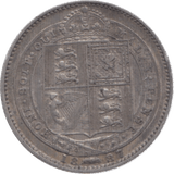 1887 SHILLING ( AUNC ) 3 - Shilling - Cambridgeshire Coins