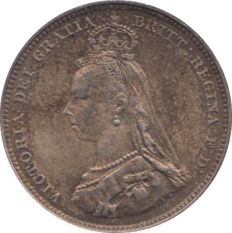 1887 SHILLING ( AUNC ) 5 - Shilling - Cambridgeshire Coins