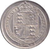 1887 SHILLING ( AUNC ) - Shilling - Cambridgeshire Coins