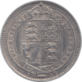 1887 SHILLING ( EF ) 3 - Shilling - Cambridgeshire Coins